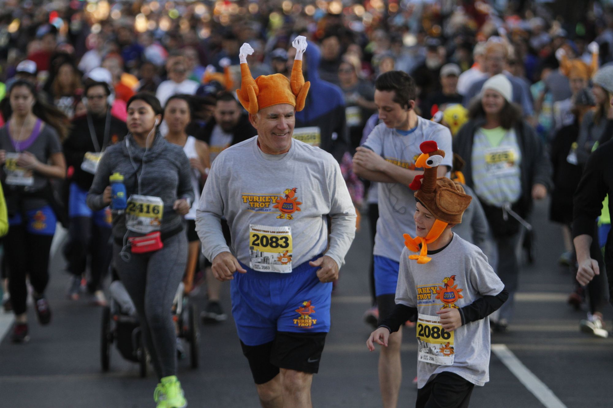 Photos and Results Turkey Trot Los Angeles